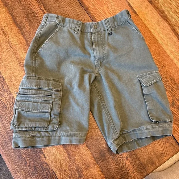 Boy Scouts of America Olive Cargo Shorts for Men - Picture 1 of 4